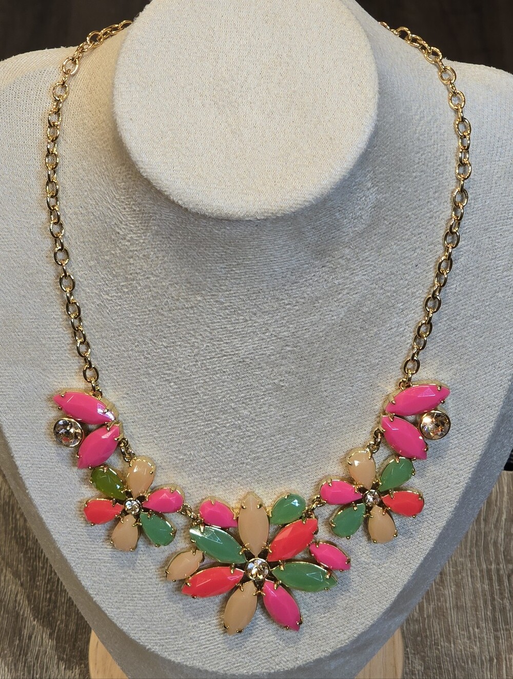 Kate Spade Floral Statement Necklace